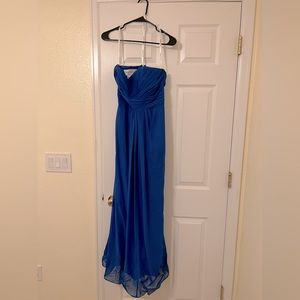 David’s Bridal Blue dress
